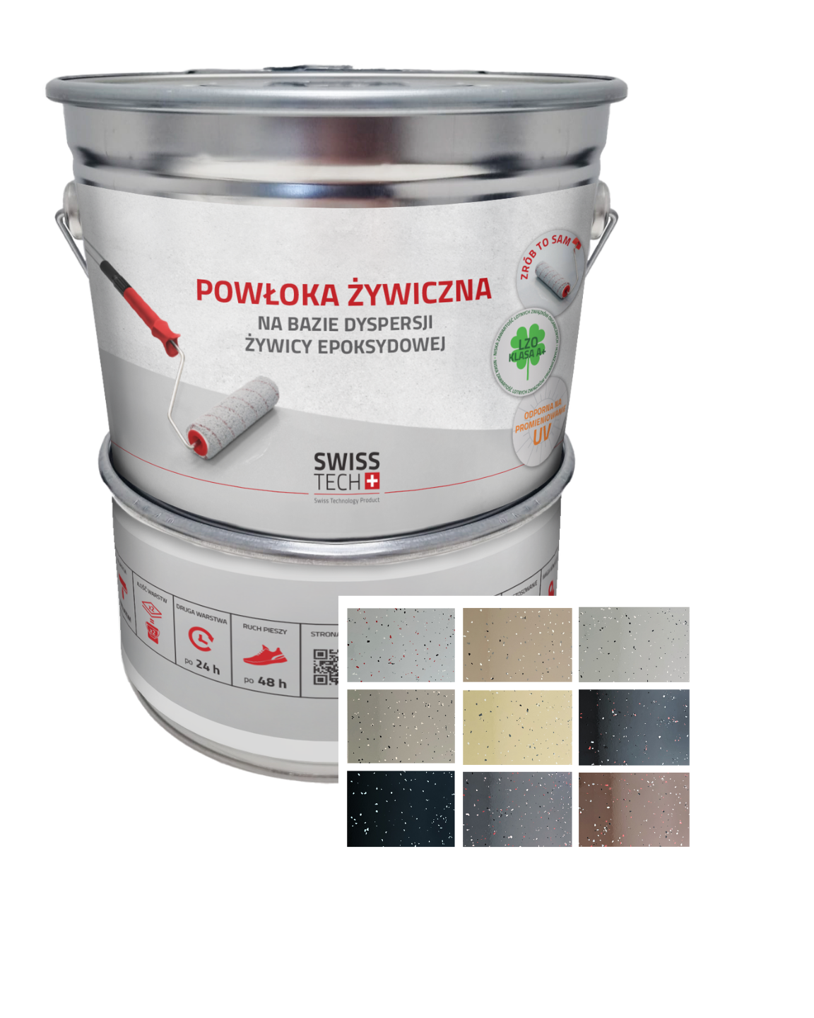 SWISS TECH – powłoka żywiczna LV 38m²